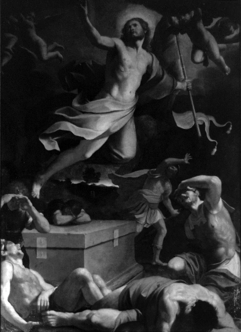Giovanni Lanfranco-280-resurrezione di Cristo - Rezzoaglio, Genova - attribuito
